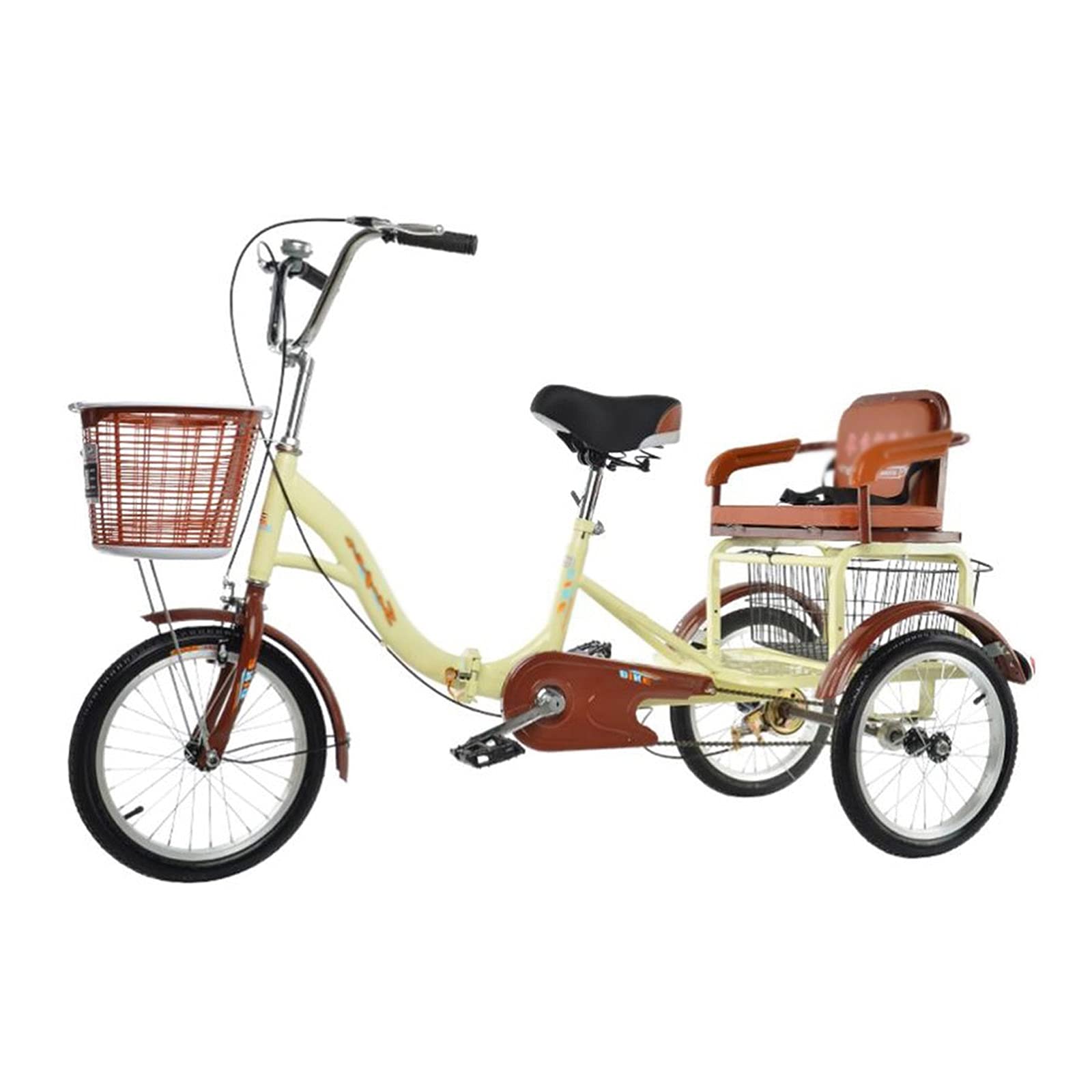 Amazon | 三輪自転車、三輪クルーザーバイク 16インチ 大人用三輪車
